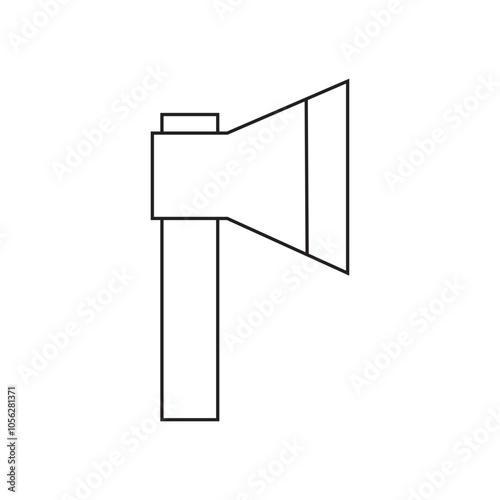 axe icon vector design template simple