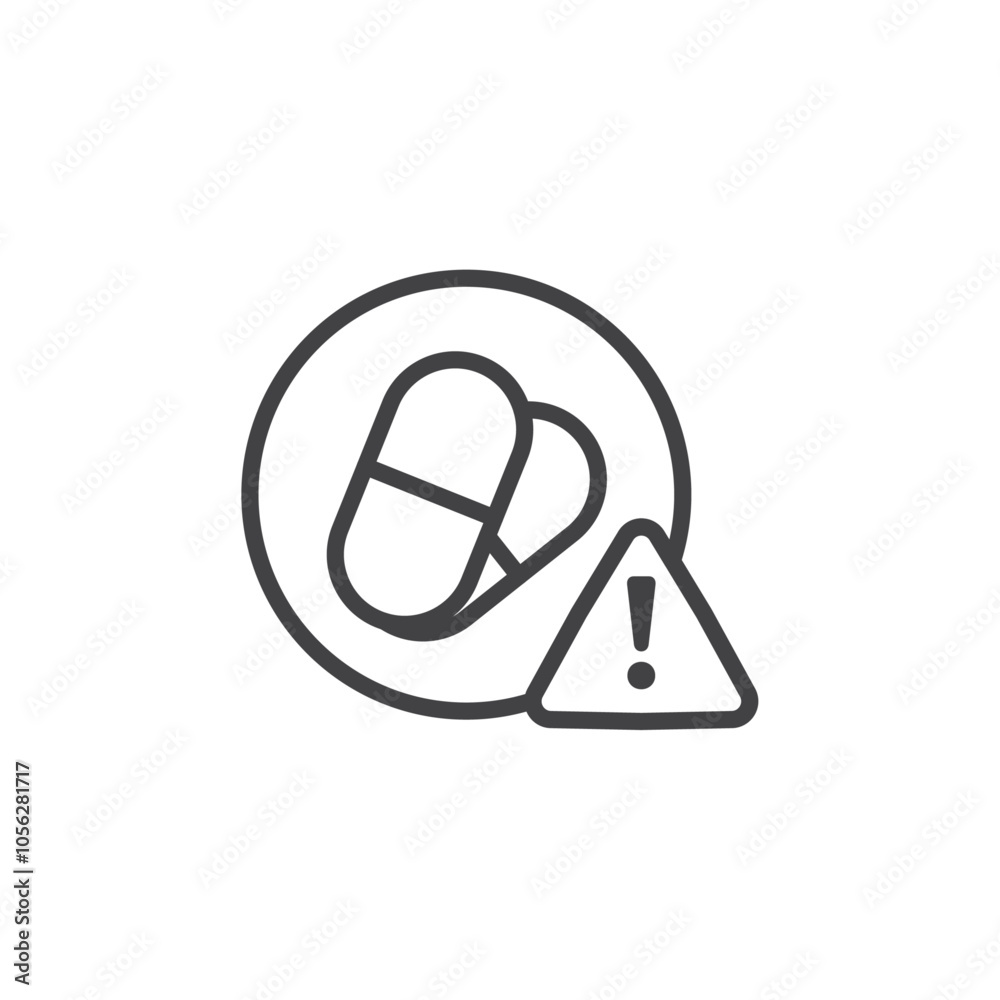 Overdose icon Symbol mark in filled style Overdose icon Symbol mark in filled style
