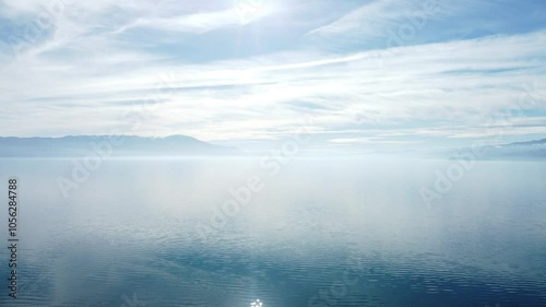Aerial Views of a Pristine Lake