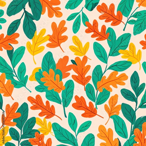 Autumn Leaves Pattern