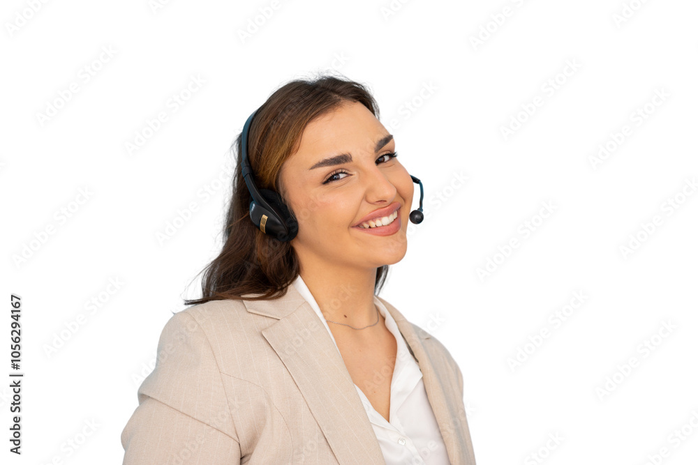 Customer service representative ready to assist Customer service representative ready to assist