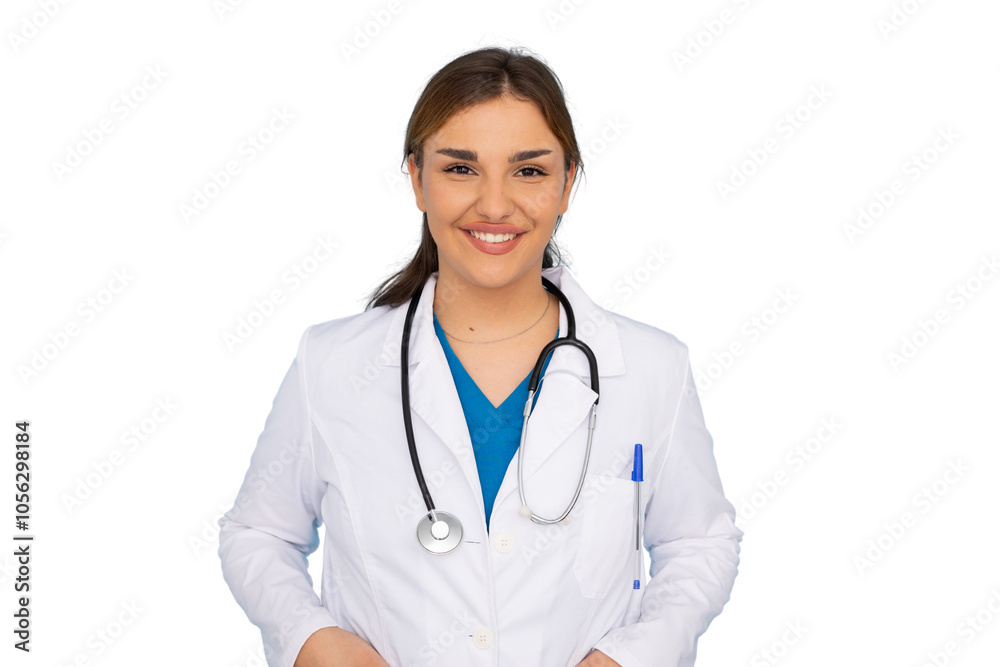 Dedicated young doctor ready to assist Dedicated young doctor ready to assist