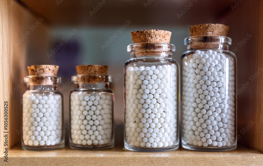 Small glass jars white homeopathy pellets. A close-up of small, round, white homeopathy pellets contained within a small, transparent glass jars isolated pure white background. homeopathy pellets jar Small glass jars white homeopathy pellets. A close-up of small, round, white homeopathy pellets contained within a small, transparent glass jars isolated pure white background. homeopathy pellets jar