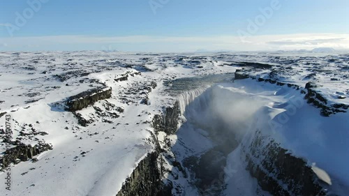 Dettifoss, Iceland Flyover