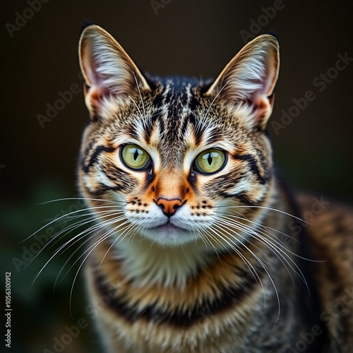 Hauskatze Portrait