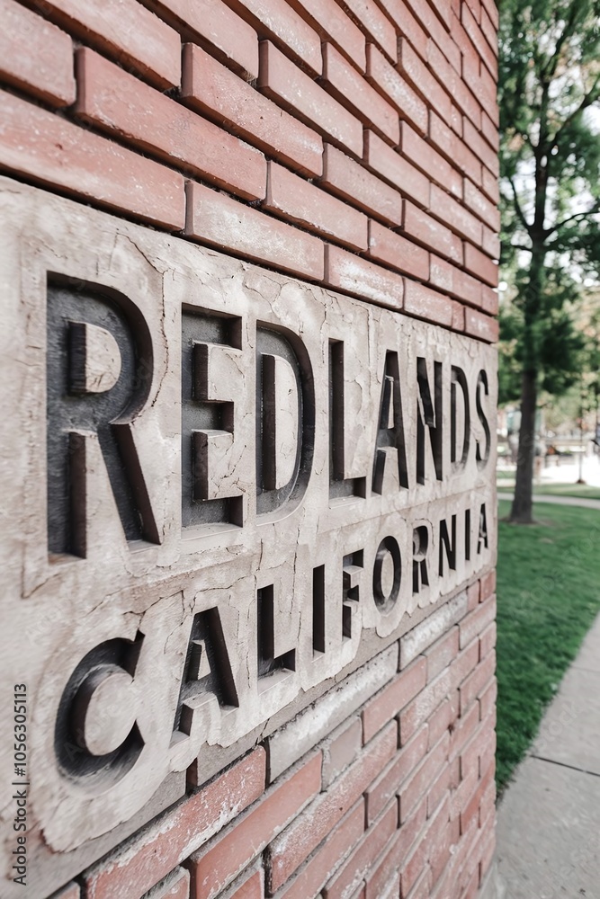 Obraz premium Redlands California, Redlands, California, Redlands CA