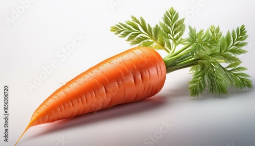 carrot on a white background