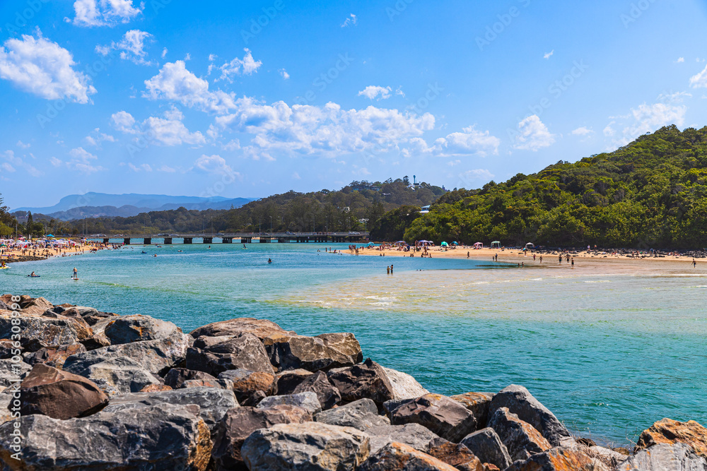 Tallebudgera creek in the Gold Coast, Queensland, Australia