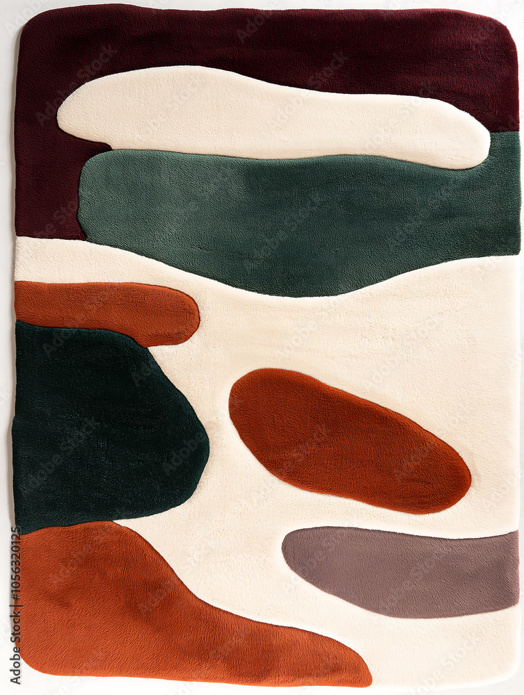 Colorfull rug texture flowing shapes. High quality photo Colorfull rug texture flowing shapes. High quality photo