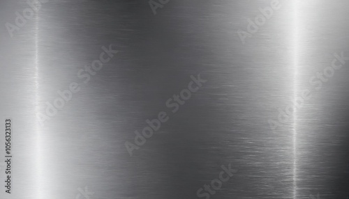 Wallpaper Mural A brushed steel texture with fine, diagonal brush marks, polished to a reflective finish and creating a sophisticated, metallic look Torontodigital.ca