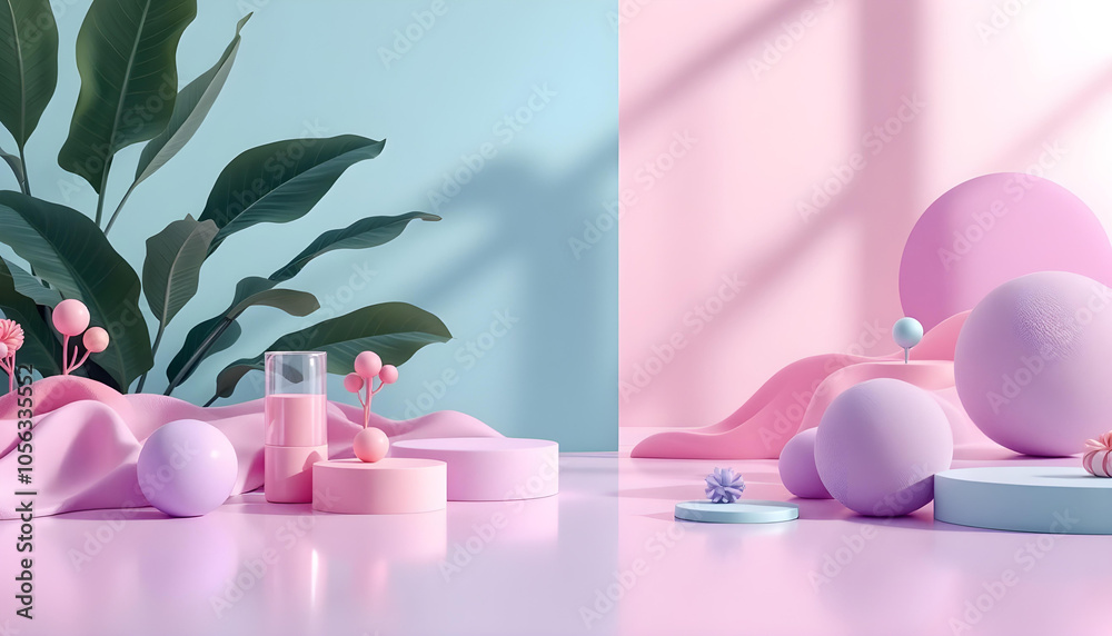 3d memphis background octane render 9 3d memphis background octane render 9