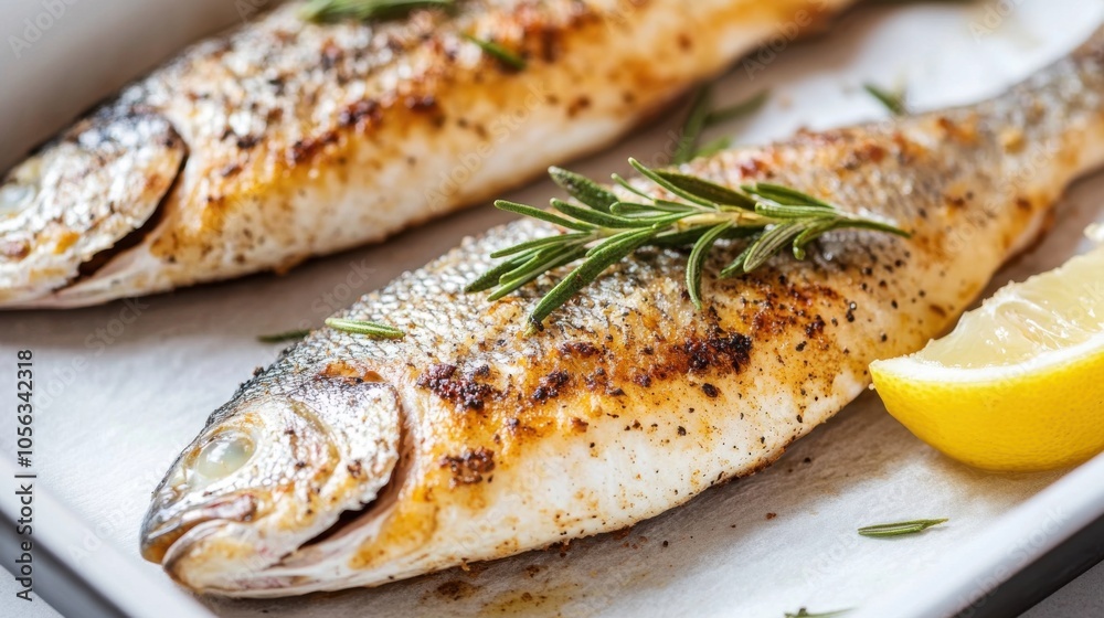 Perfectly Crunchy Fried Fish with Lemon and Herbs Perfectly Crunchy Fried Fish with Lemon and Herbs