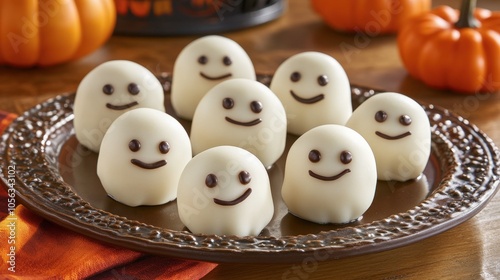 Cute Ghost Treats for Halloween Celebration