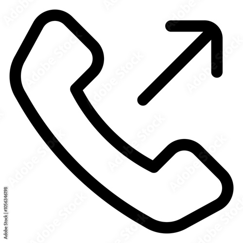 outgoing call icon