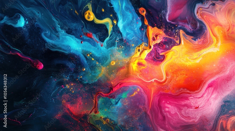Abstract Colorful Swirls Abstract Colorful Swirls