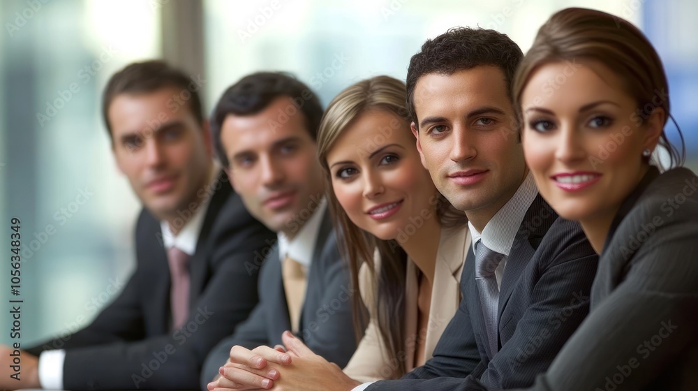 Business Professional Team Portrait Business Professional Team Portrait