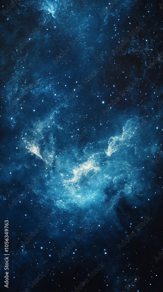 christmas nativity scene, background blue galaxy, ,generative ai christmas nativity scene, background blue galaxy, ,generative ai
