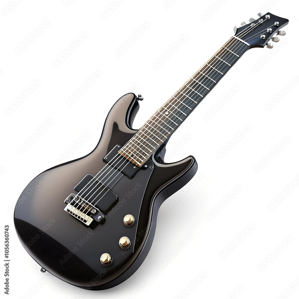 guitar isolated on white guitar isolated on white