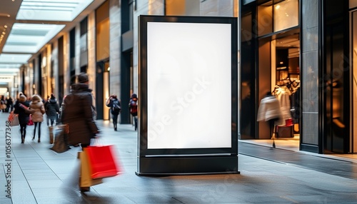 Empty billboard or sign board or signage for poster, digital sign or advertising mockup.