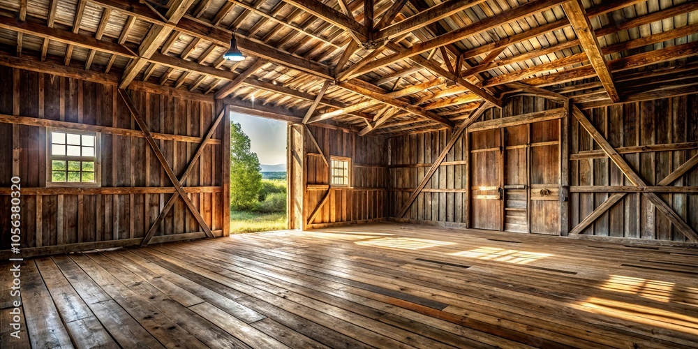 Rustic barn with wooden walls and floor, barn, wooden, walls, floor, rustic, country, farm, agriculture, rural Rustic barn with wooden walls and floor, barn, wooden, walls, floor, rustic, country, farm, agriculture, rural