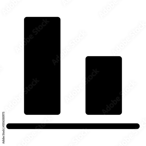 bottom alignment icon