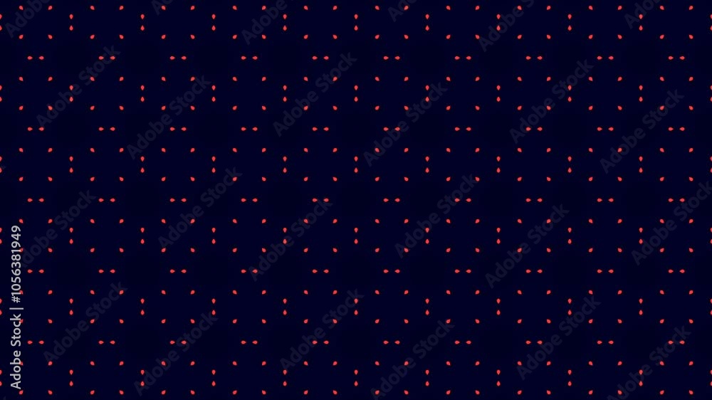 Abstract symmetrical composition. Looped bg for show or events Abstract symmetrical composition. Looped bg for show or events