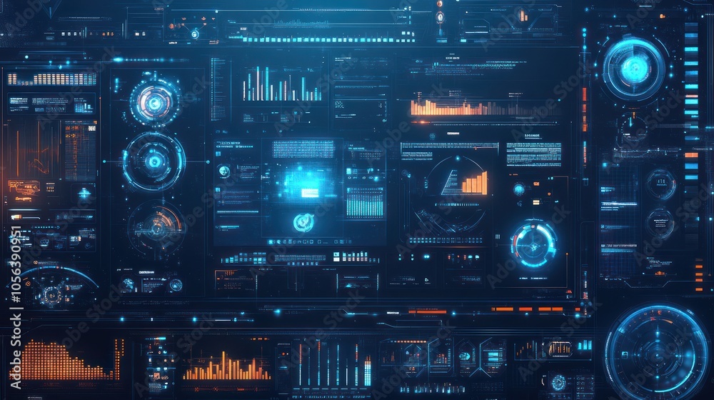 Futuristic Digital Interface Futuristic Digital Interface