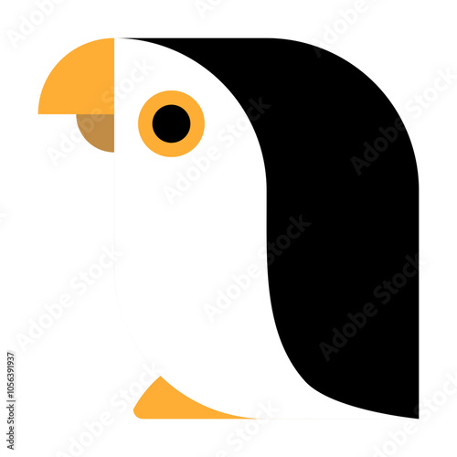 icon penguin bird high quality pixel perfect