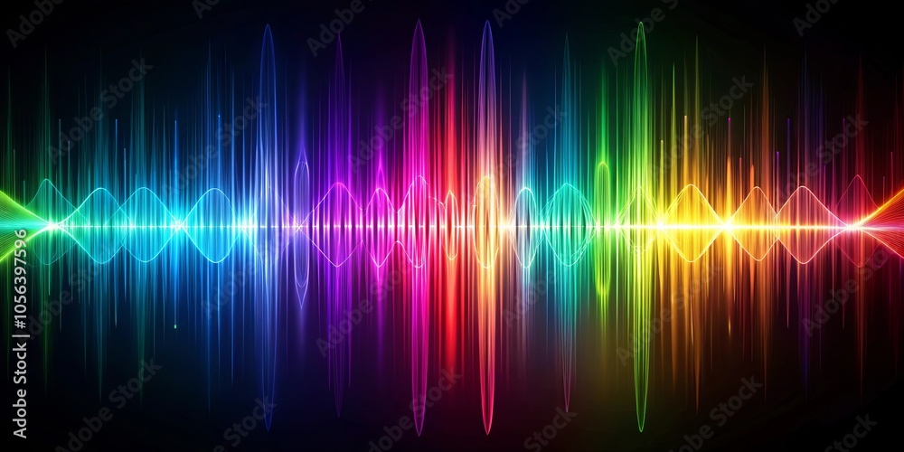 Dynamic Vibrant Hues of Light Intertwined in a Symphony of Sound Dynamic Vibrant Hues of Light Intertwined in a Symphony of Sound
