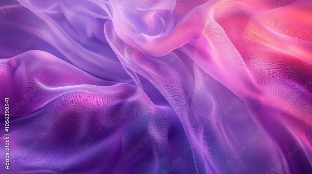 Abstract Purple and Pink Fabric Abstract Purple and Pink Fabric