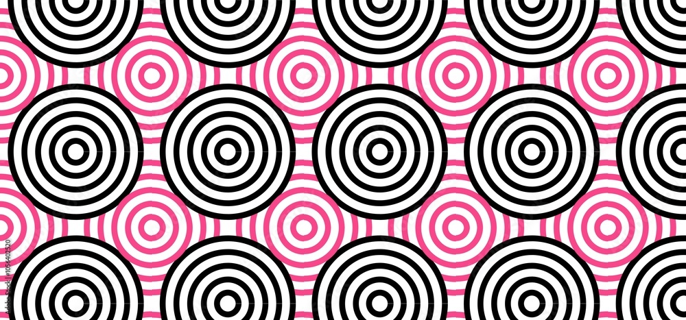 Fototapeta premium seamless pattern with circles
