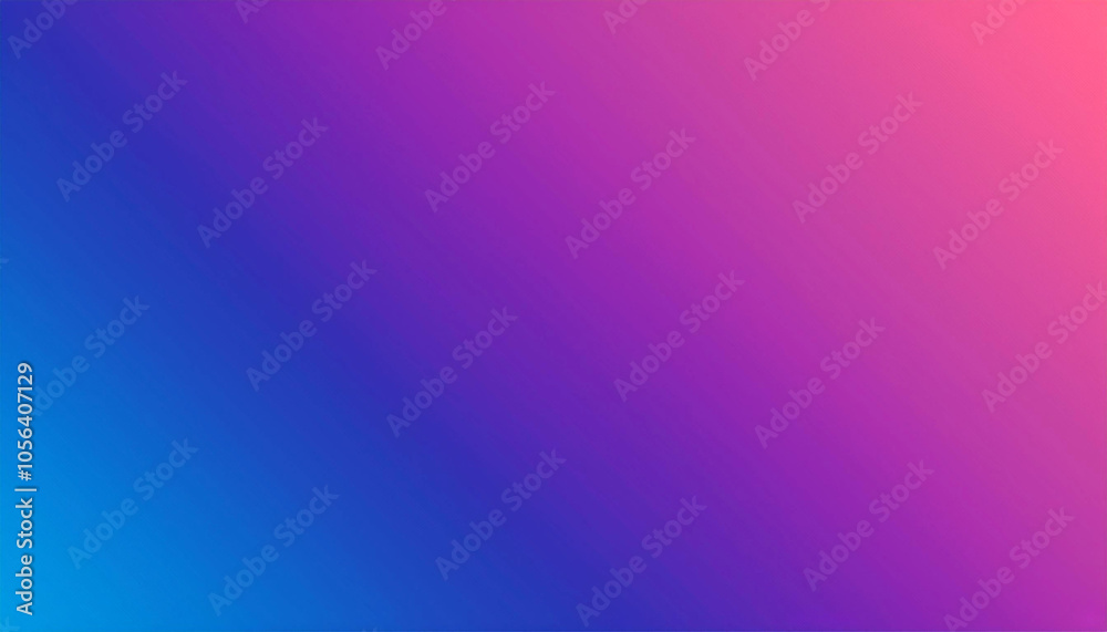 Obraz premium Vibrant Blue to Pink Gradient Background