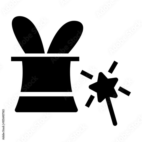 trick hat Solid icon