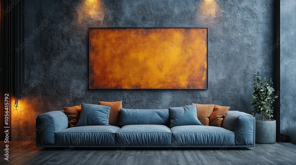 4K close-up horizontal mockup of a blank 20 cm x 30 cm poster on a dark textured wall with dramatic lighting. 4K close-up horizontal mockup of a blank 20 cm x 30 cm poster on a dark textured wall with dramatic lighting.