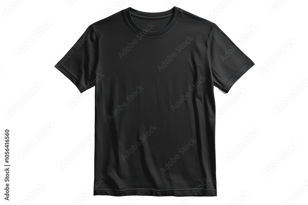 PNG image of Black T-shirt PNG image of Black T-shirt