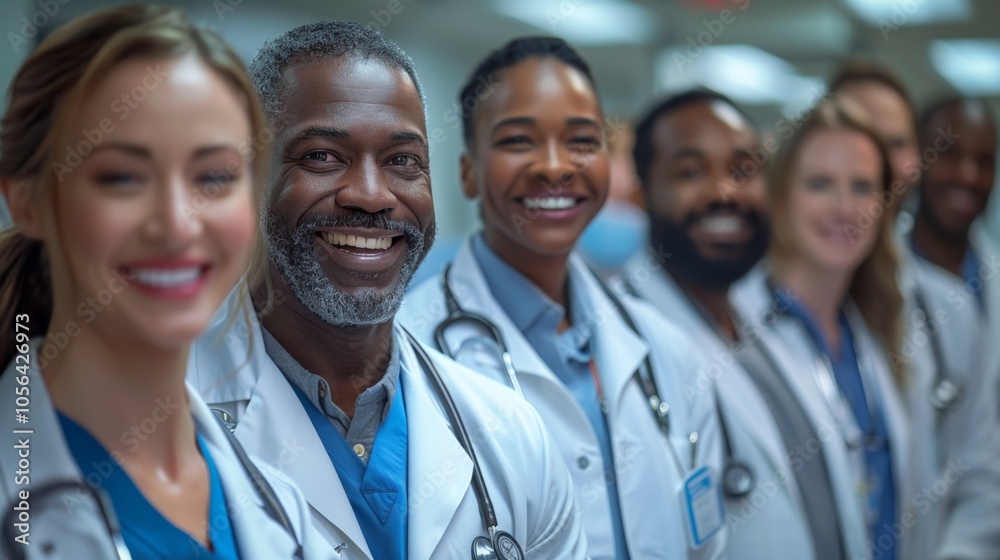 Diverse Healthcare Team Discussing Patient Care