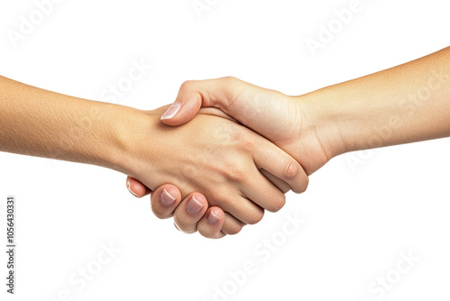 PNG Image of Women shaking hands