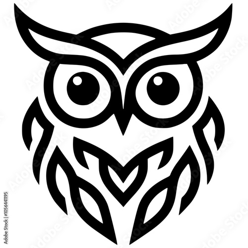 Vector design owl symbol