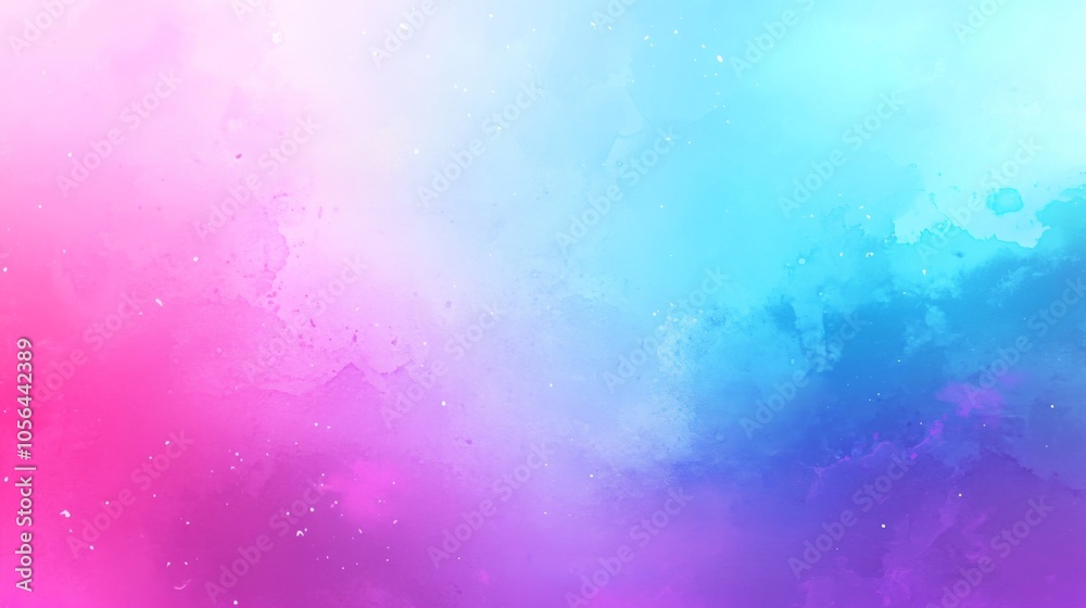 Obraz premium Soft Gradient Watercolor Background with Diffused Lighting