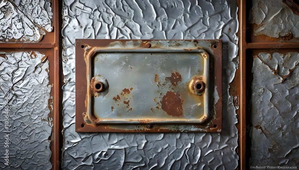 Rusty Rotten Xsign Old rusty zinc wall panels with rusty texture as a background. Vintage ...