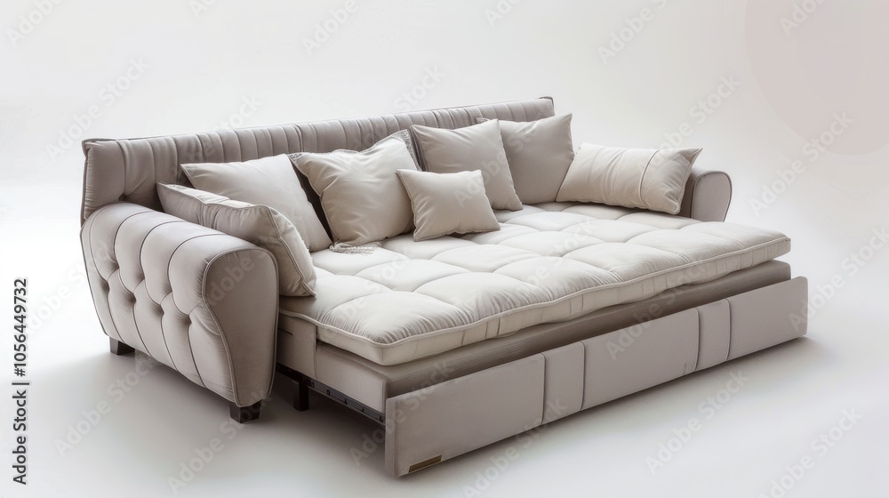 Fototapeta premium Sofa bed with storage