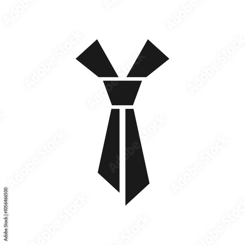 Scout scarf icon. White background.