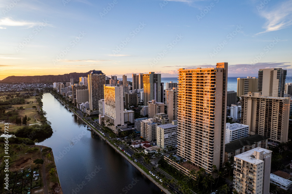 Fototapeta premium oahu sunrise