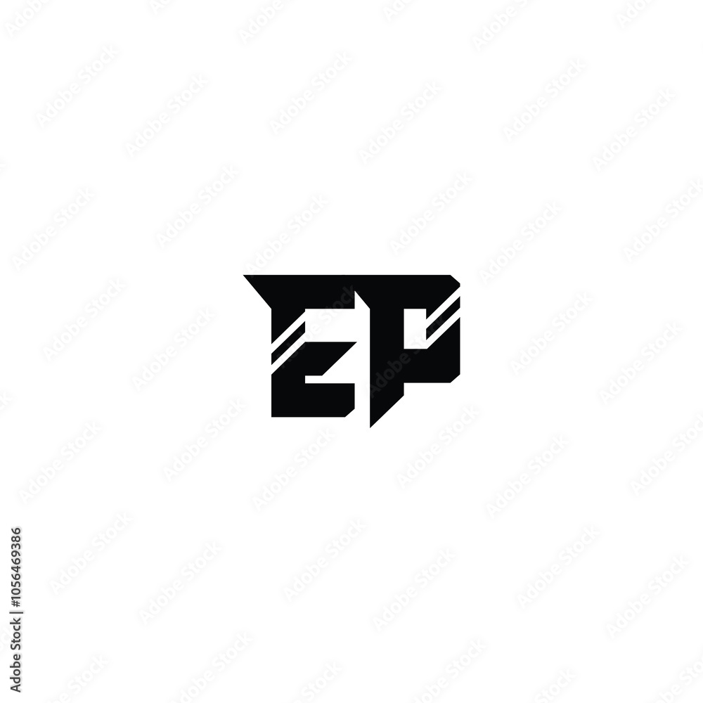 EP monogram logo design letter text name symbol monochrome logotype alphabet character simple logo EP monogram logo design letter text name symbol monochrome logotype alphabet character simple logo