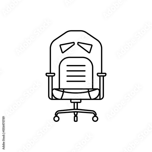 Gaming Chair outline icon