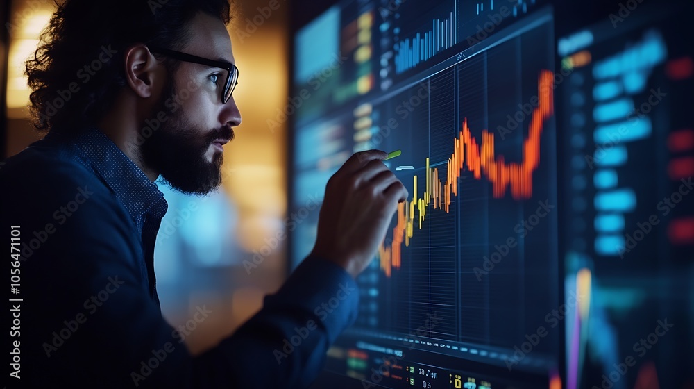 Proactive Trader Engaging with Dynamic Market Analytics on Visual Display : Generative AI Proactive Trader Engaging with Dynamic Market Analytics on Visual Display : Generative AI