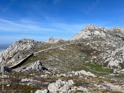 Old Road to Tulove Grede and over Velebit Mountain - Velebit Nature Park, Croatia (Majstorska cesta - makadamska cesta preko velebitskog prijevoja Mali Alan, park prirode Velebit - Hrvatska) photo