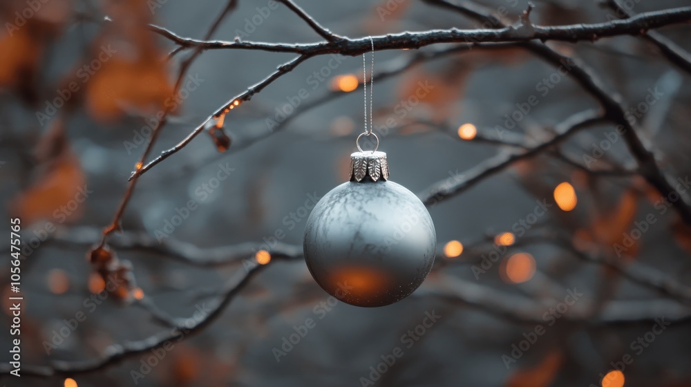 Minimalistic Christmas ornament with a focus on simplicity and elegance. Minimalistic Christmas ornament with a focus on simplicity and elegance.