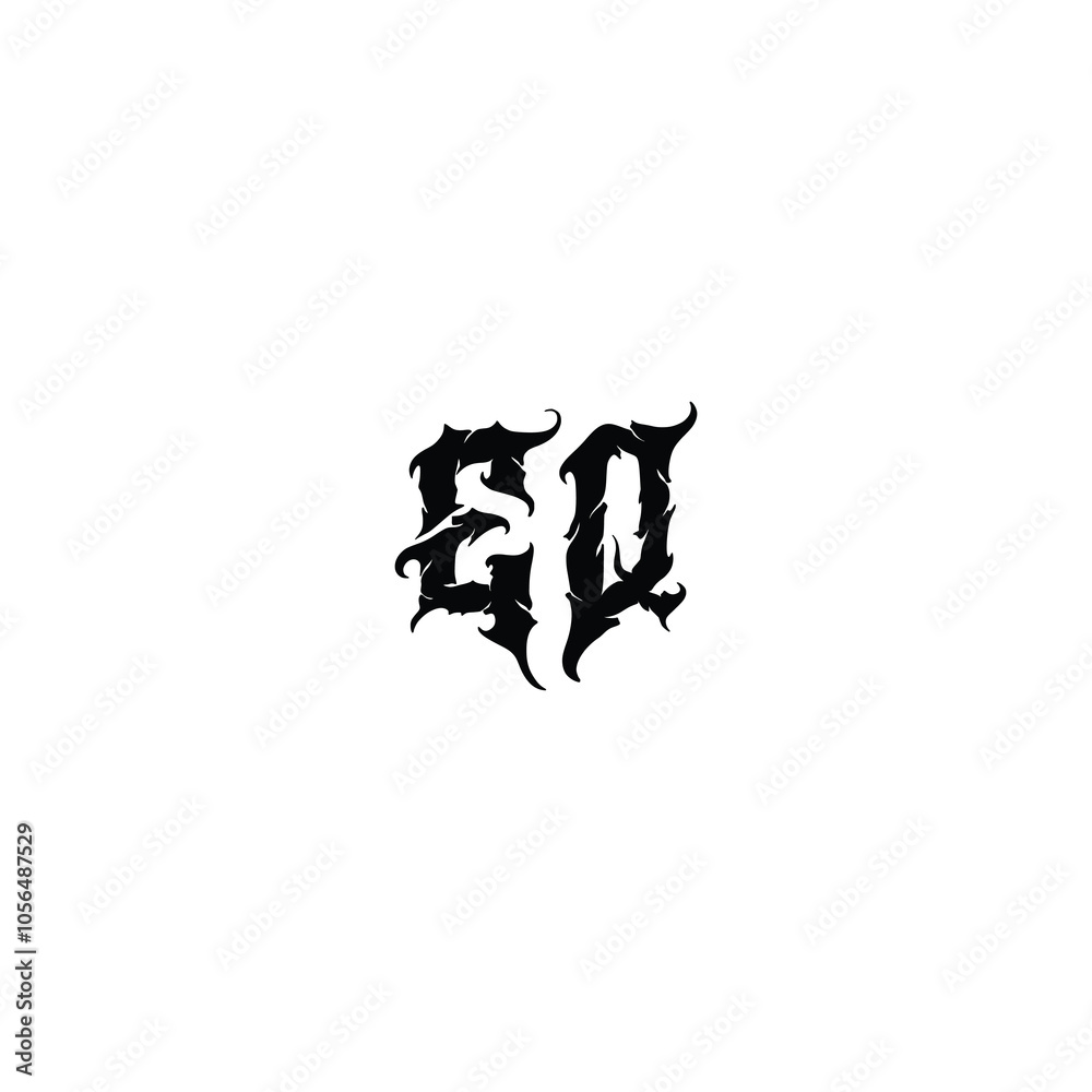 EQ monogram logo design letter text name symbol monochrome logotype alphabet character simple logo EQ monogram logo design letter text name symbol monochrome logotype alphabet character simple logo