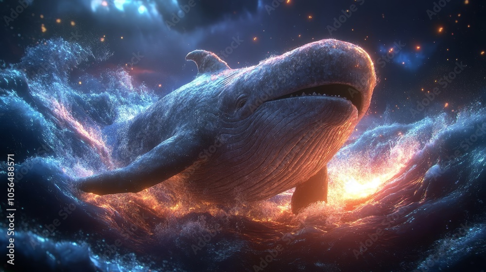 Fototapeta premium A Whale of a Tale